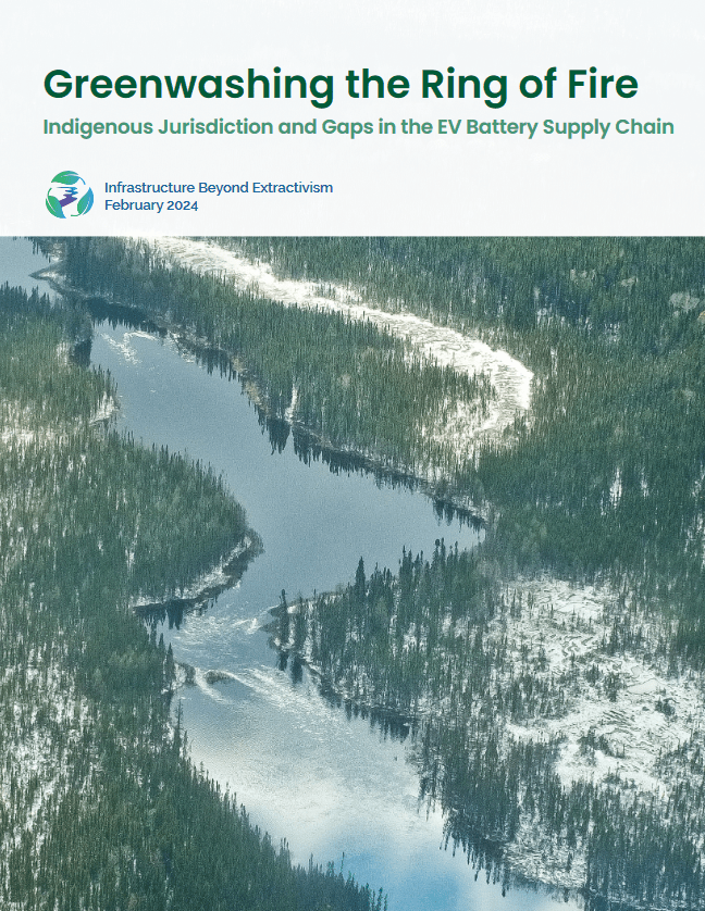 Greenwashing the Ring of Fire: Indigenous Jurisdiction and Gaps in the EV Battery Supply Chain