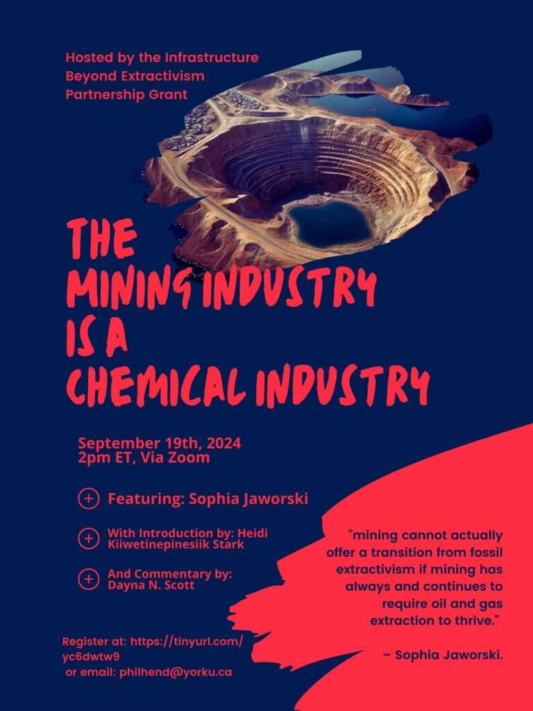The Mining Industry is a Chemical Industry