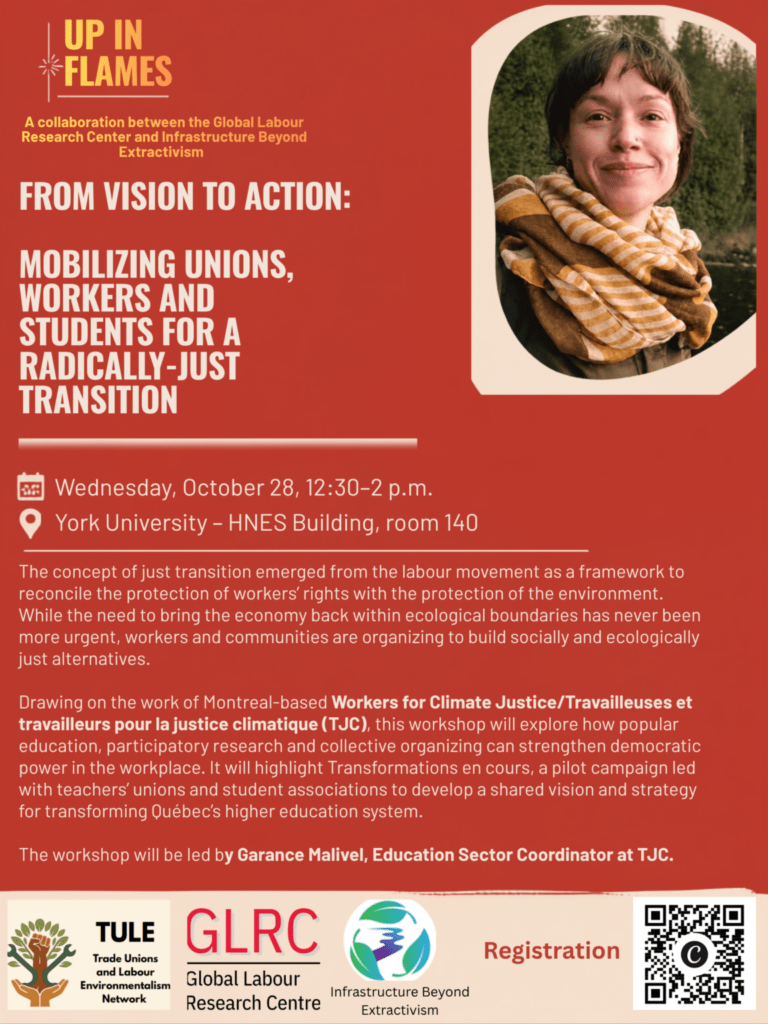 From Vision to Action: Mobilizing Unions, Workers, and Students for a Radically Just Transition