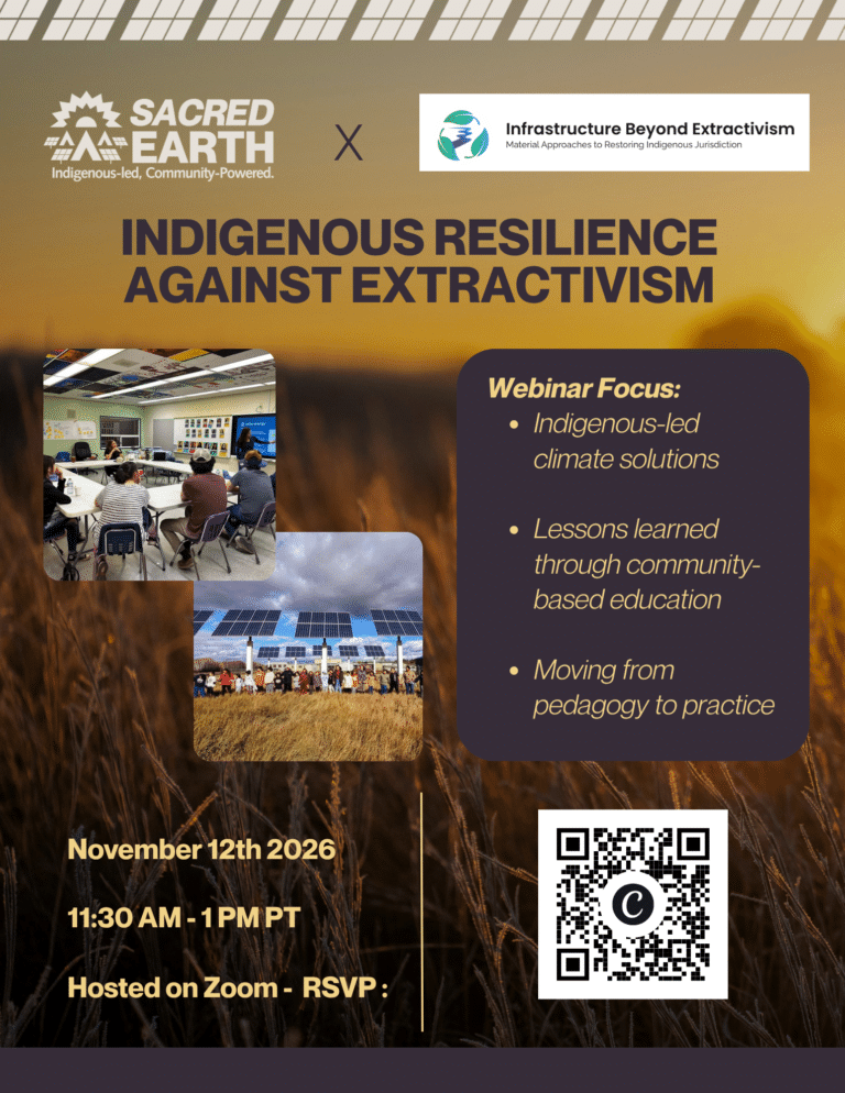 IBE WEBINAR: Indigenous Resilience Against Extractivism