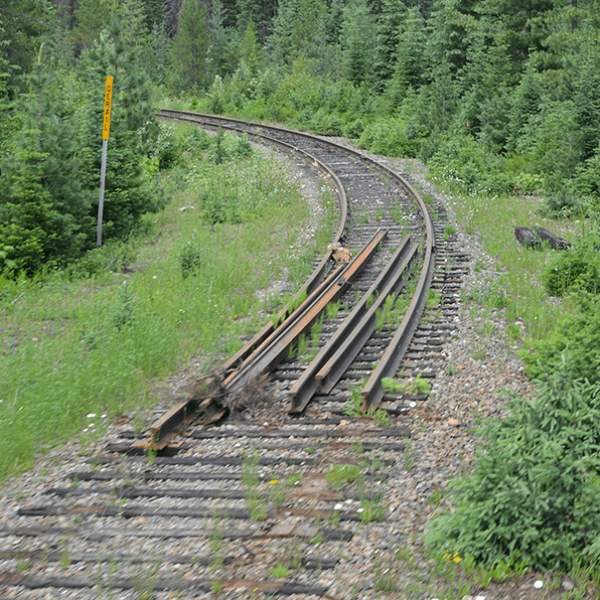 Dan Congdon's photo of the end of a railway